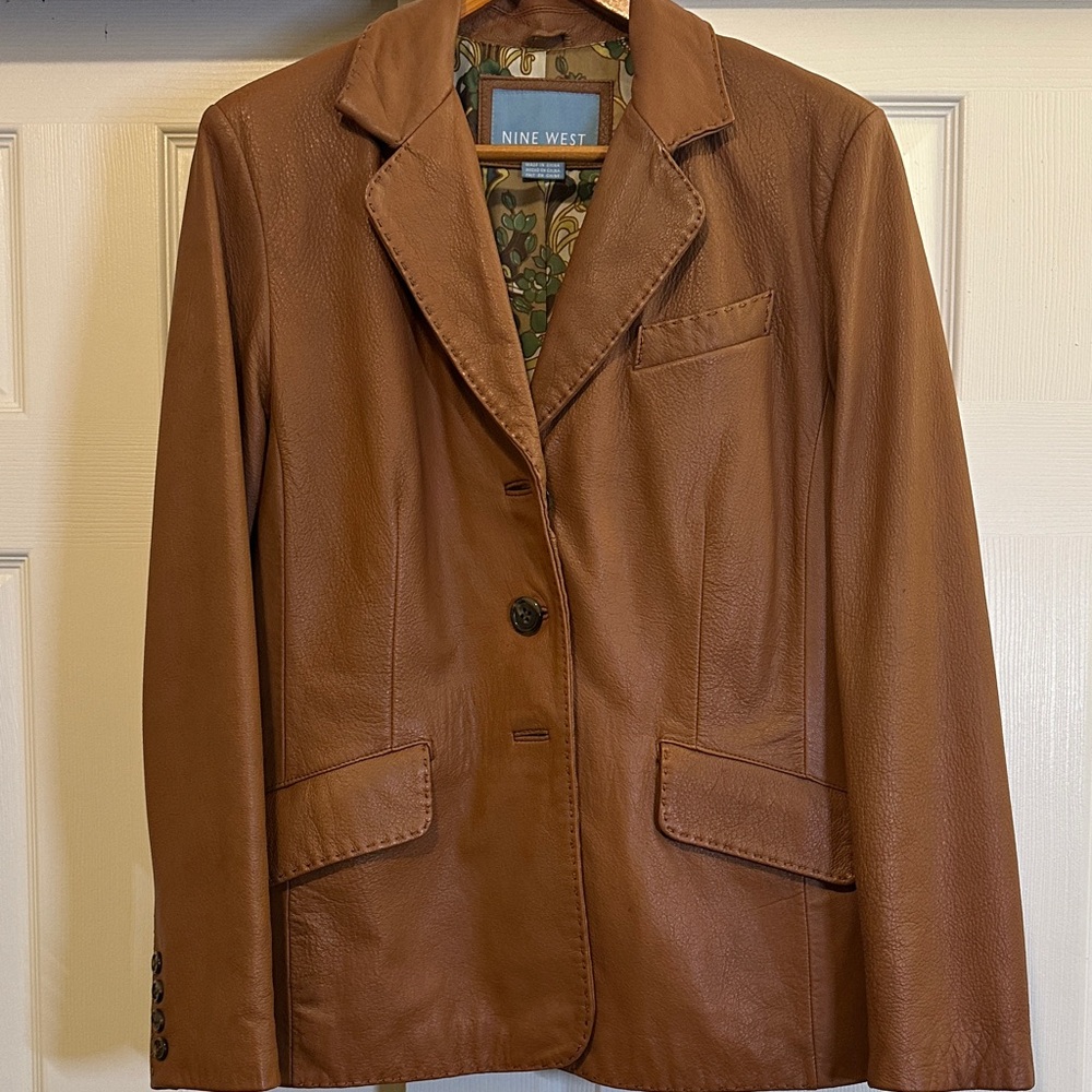 Nine West Women's leather jacket